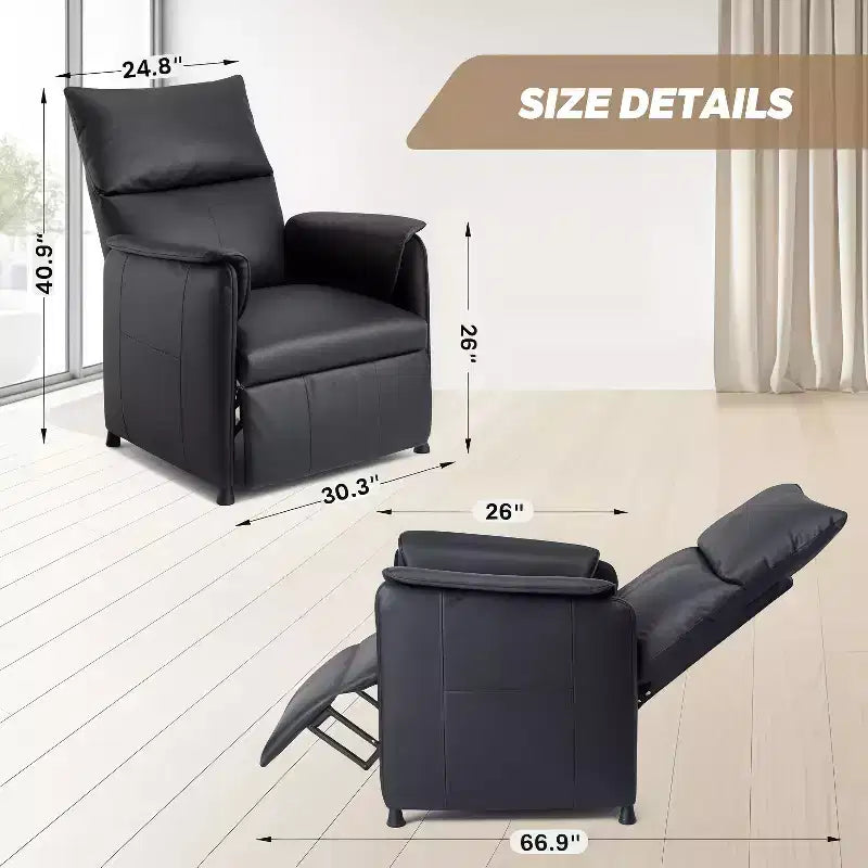 Fauteuil inclinable électrique avec massage et chauffage, Canapé inclinable individuel réglable, Fauteuil de cinéma maison