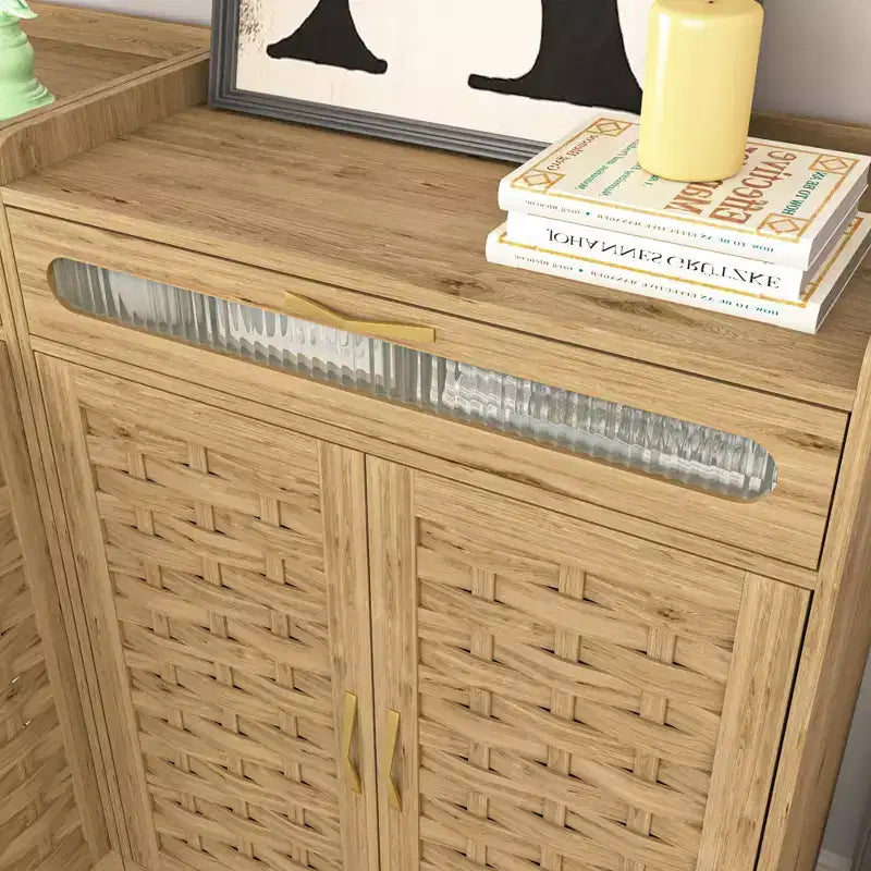 Meuble bas de bar à café, Armoire de rangement avec tiroir et étagère réglable, Meuble d'appoint pour cuisine, salle à manger, salle de bain, entrée