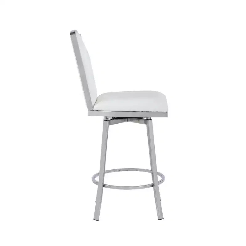 Design de tabouret de comptoir pivotant contemporain – Dossier