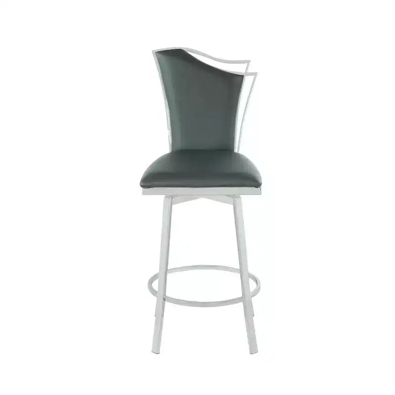 Design de tabouret de comptoir pivotant contemporain – Dossier