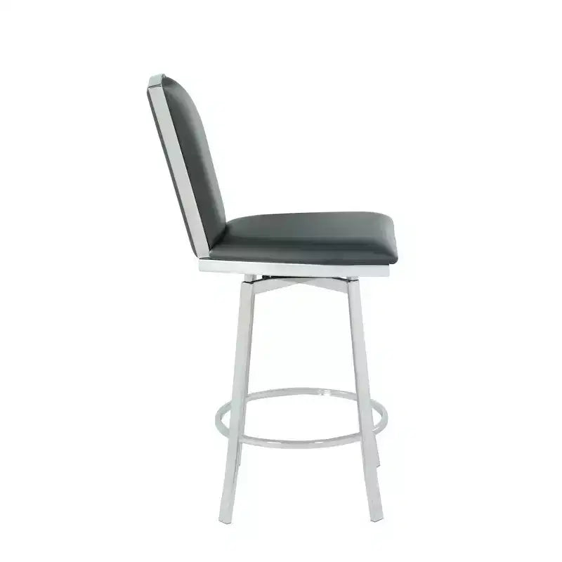 Design de tabouret de comptoir pivotant contemporain – Dossier