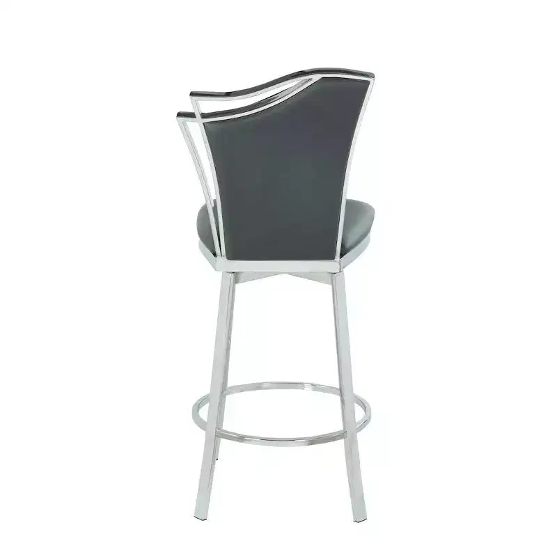 Design de tabouret de comptoir pivotant contemporain – Dossier
