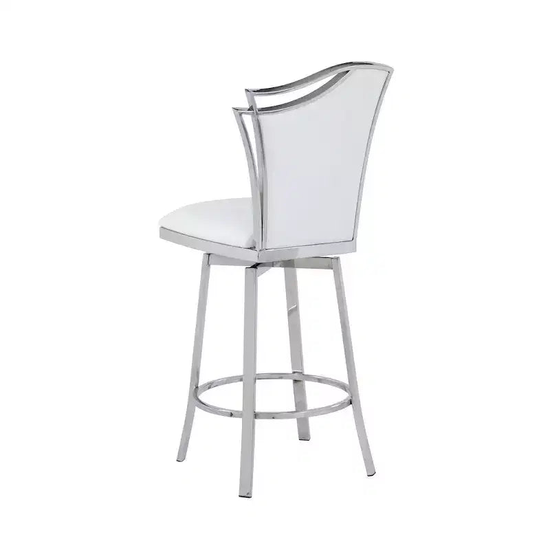 Design de tabouret de comptoir pivotant contemporain – Dossier