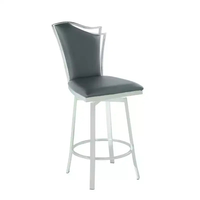 Design de tabouret de comptoir pivotant contemporain – Dossier
