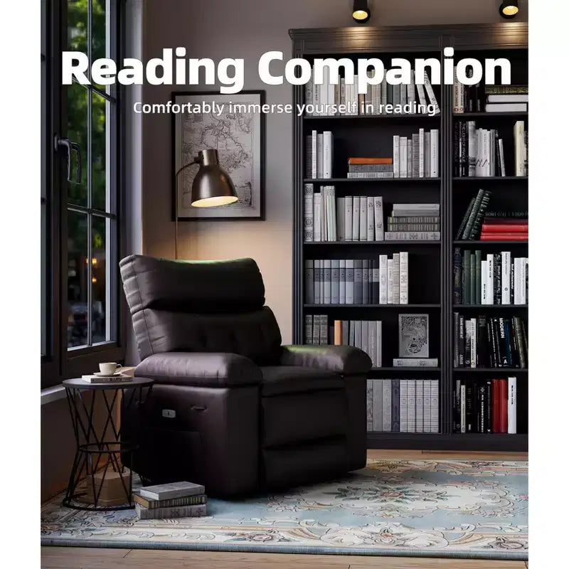Oversized Recliner Chair with 360 Swivel, Rocking Function, Featuring Massage and Remote Control Included for Living Rooms Bedrooms, Beige