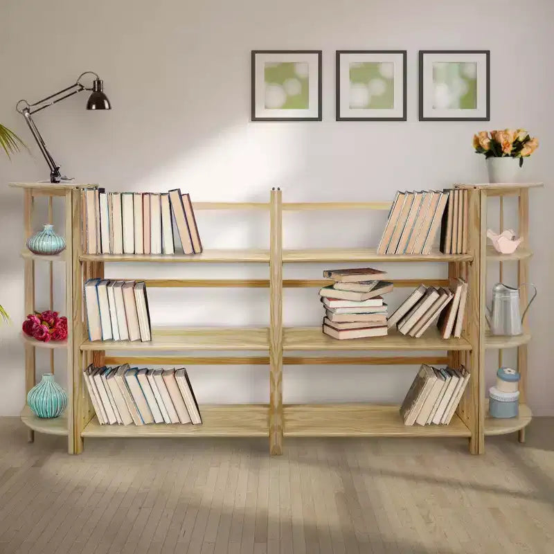 Bibliothèque d'angle pliante à 4 étagères
